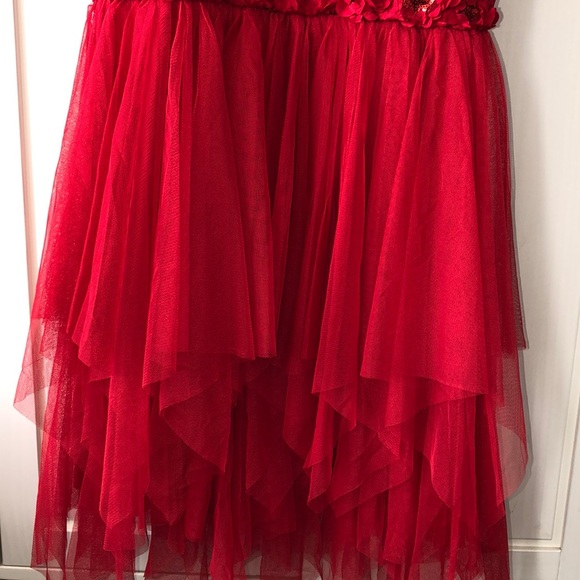 Red Gown Dress - Picture 4 of 5